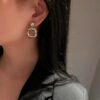 Casca's Square Earrings - Image 4