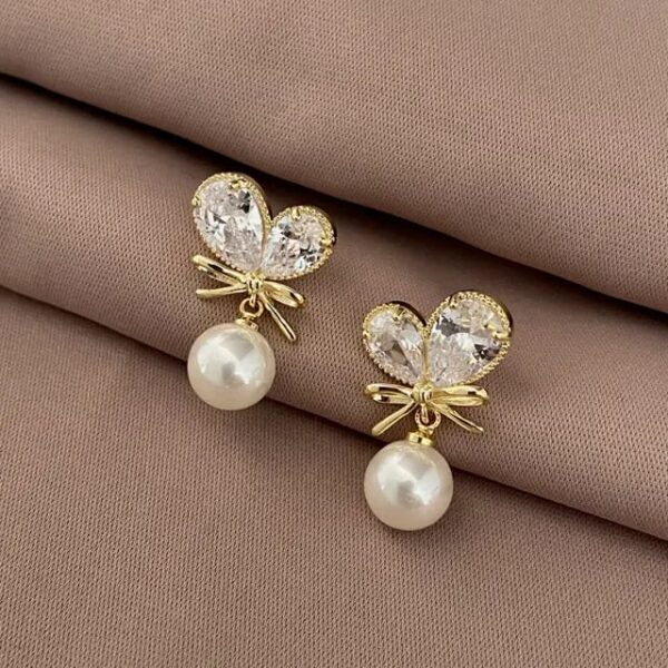 Casca's Crystal Wings Earrings - Image 3