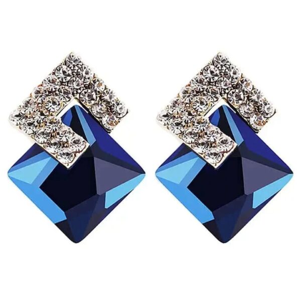 Casca's Blue Stone Earrings - Image 3