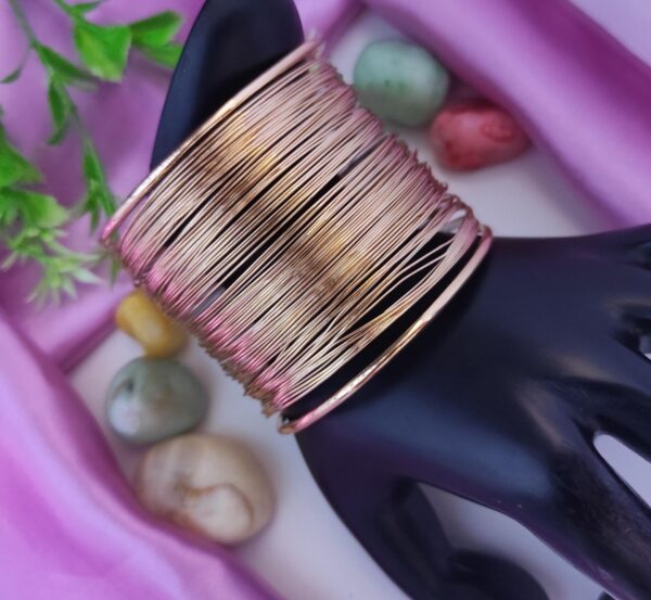 Casca's 18k Gold Plated Multi-Bangle Handcuff