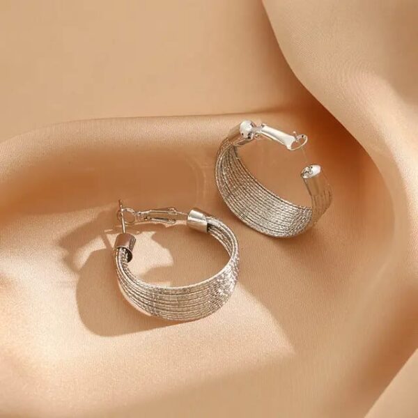 Casca's Round Hoops - Silver