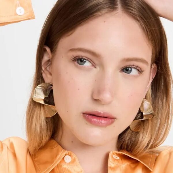 Casca's Golden Spiral Earrings - Image 6