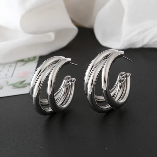 Casca's Hoops - Silver