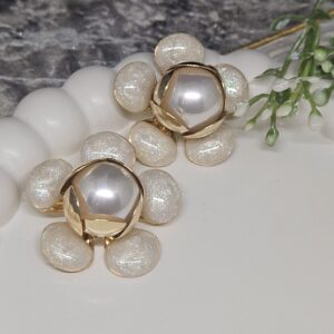 Casca's Gold Plated Shimmer Earrings